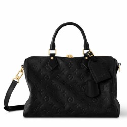 Replica Louis Vuitton Speedy Soft 30 Bag Monogram Empreinte M47186
