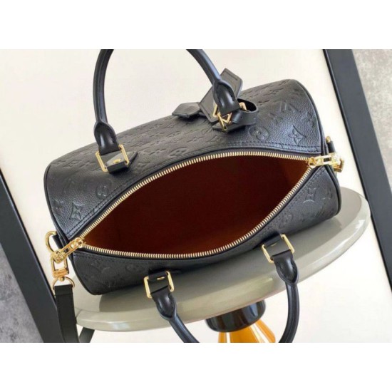 Fake Louis Vuitton Speedy Soft 30 Bag Monogram Empreinte M47186 Replica Replica Louis Vuitton Speedy Soft 30 Bag Monogram Empreinte M47186