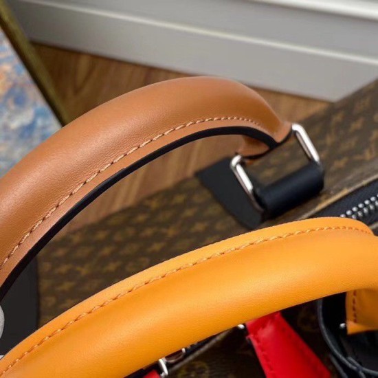 Fake Louis Vuitton Keepall Bandouliere 50 Patchwork Bag M56855 Replica Replica Louis Vuitton Keepall Bandouliere 50 Patchwork Bag M56855