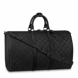 Fake Louis Vuitton Keepall Bandouliere 50 Bag Taurillon Monogram M59025 Replica