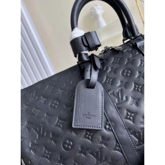 Replica Louis Vuitton Keepall Bandouliere 50 Bag Taurillon Monogram M59025 Fake Louis Vuitton Keepall Bandouliere 50 Bag Taurillon Monogram M59025 Replica