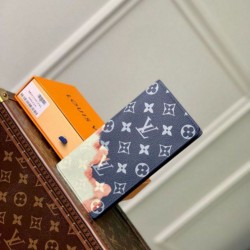 Replica Louis Vuitton Brazza Wallet Monogram Bleach Canvas M82826