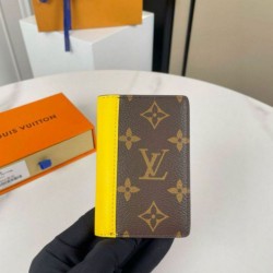 Replica Louis Vuitton Pocket Organizer Monogram Macassar Canvas M82955