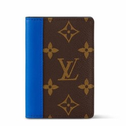 Replica Louis Vuitton Pocket Organizer Monogram Macassar Canvas M82956