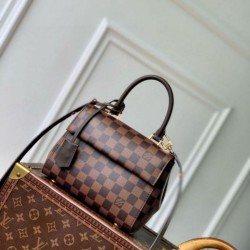 Replica Louis Vuitton Cluny Mini Bag Damier Ebene Canvas N00097