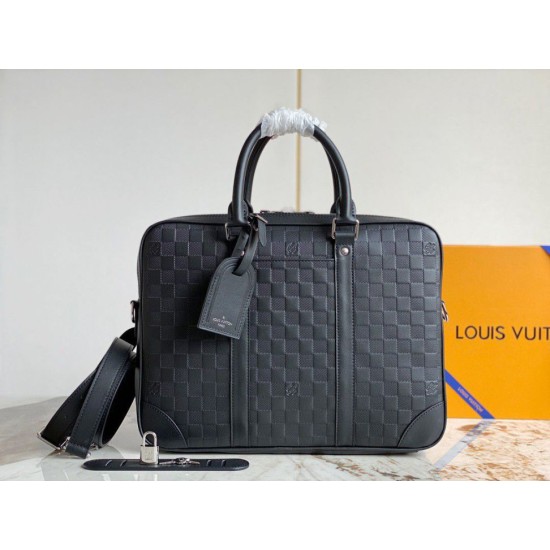 Fake Louis Vuitton Porte Documents Voyage PM Damier Infini N40444 Replica Replica Louis Vuitton Porte Documents Voyage PM Damier Infini N40444