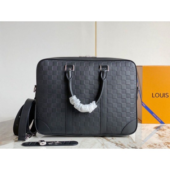 Fake Louis Vuitton Porte Documents Voyage PM Damier Infini N40444 Replica Replica Louis Vuitton Porte Documents Voyage PM Damier Infini N40444