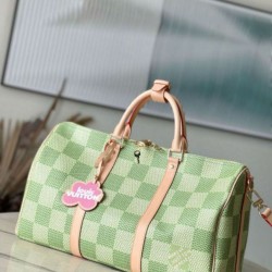 Replica Louis Vuitton Keepall Bandouliere 50 Bag Damier Golf Canvas N40667