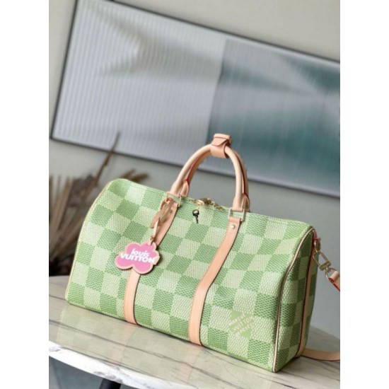 Replica Louis Vuitton Keepall Bandouliere 50 Bag Damier Golf Canvas N40667 Replica Louis Vuitton Keepall Bandouliere 50 Bag Damier Golf Canvas N40667