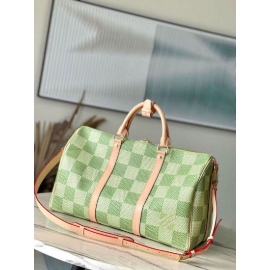 Replica Louis Vuitton Keepall Bandouliere 50 Bag Damier Golf Canvas N40667 Replica Louis Vuitton Keepall Bandouliere 50 Bag Damier Golf Canvas N40667