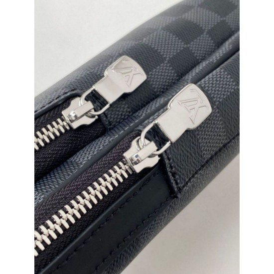 Fake Louis Vuitton Avenue Sling Bag Damier Graphite Canvas N45302 Replica Replica Louis Vuitton Avenue Sling Bag Damier Graphite Canvas N45302