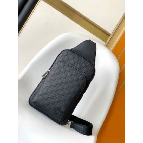 Replica Louis Vuitton Avenue Slingbag NM Damier Infini N45303