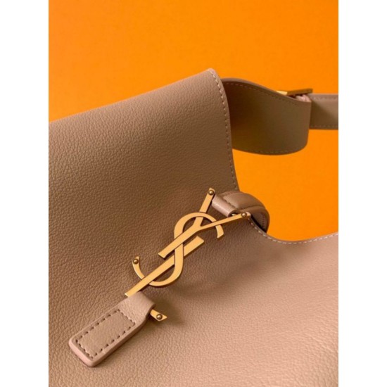 Replica Saint Laurent Le 5 À 7 Soft Small Shoulder Bag Beige Fake Saint Laurent Le 5 À 7 Soft Small Shoulder Bag Beige Replica