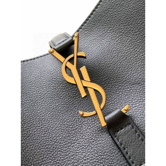 Replica Saint Laurent Le 5 À 7 Soft Large Shoulder Bag Black Replica Saint Laurent Le 5 À 7 Soft Large Shoulder Bag Black