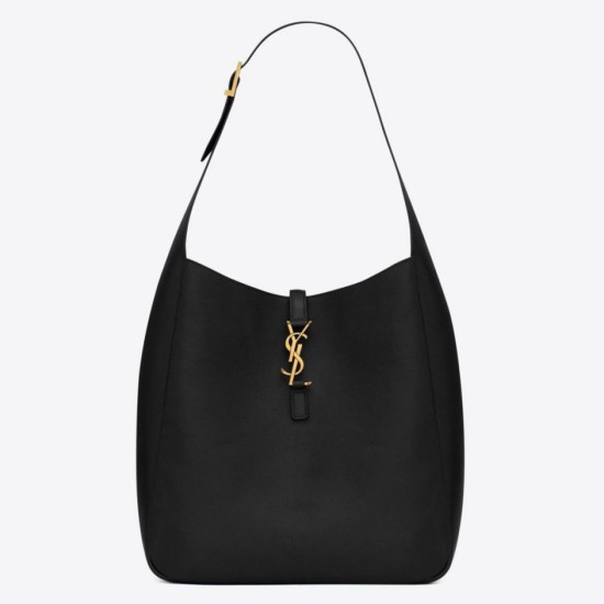 Replica Saint Laurent Le 5 À 7 Soft Large Shoulder Bag Black Replica Saint Laurent Le 5 À 7 Soft Large Shoulder Bag Black