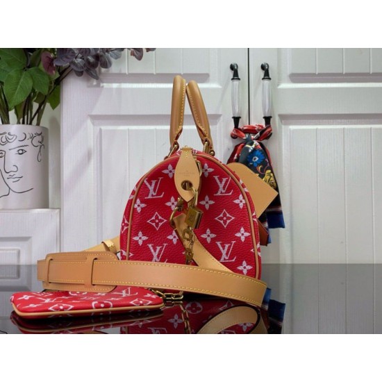 Replica Louis Vuitton Speedy P9 Bandouliere 25 Bag Monogram M24425 Replica Louis Vuitton Speedy P9 Bandouliere 25 Bag Monogram M24425