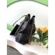 Replica Chanel 22 Large Handbag shiny calfskin AS3260 Black