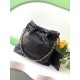 Replica Chanel 22 Large Handbag shiny calfskin AS3260 Black