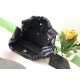 Replica Chanel 22 Large Handbag shiny calfskin AS3260 Black