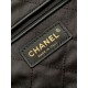 Replica Chanel 22 Large Handbag shiny calfskin AS3260 Black