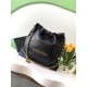 Replica Chanel 22 Large Handbag shiny calfskin AS3260 Black