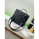 Replica Chanel 25B vintage Backpack Grained Calfskin AS5715 Black