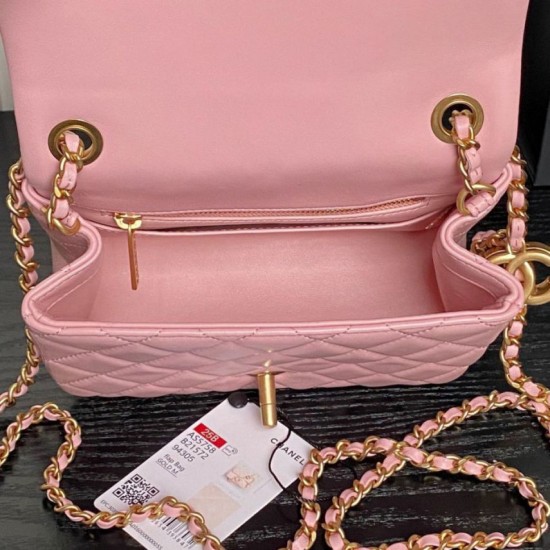 Replica Chanel Mini Flap Bag AS5758 Pink