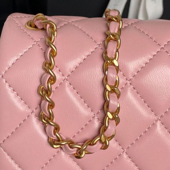 Replica Chanel Mini Flap Bag AS5758 Pink