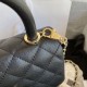 Replica Chanel Flap Bag With Top Handle AS2215 Black