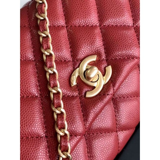 Replica Chanel Flap Bag With Top Handle AS2215 Red