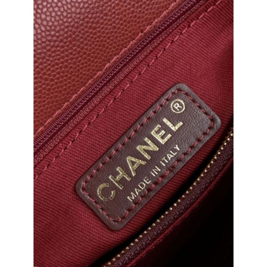 Replica Chanel Flap Bag With Top Handle AS2215 Red