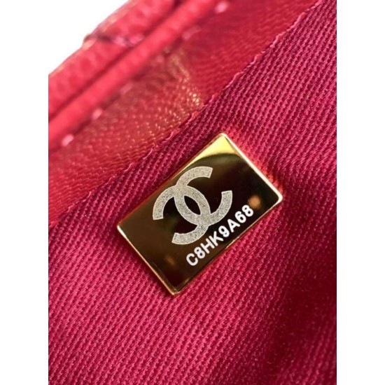 Replica Chanel Flap Bag With Top Handle AS2215 Red