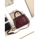Replica Chanel Flap Bag With Top Handle AS2215 Burgundy