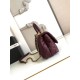 Replica Chanel Flap Bag With Top Handle AS2215 Burgundy