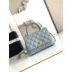 Replica Chanel Flap Bag With Top Handle AS2215 Light Blue