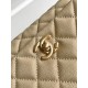 Replica Chanel Flap Bag With Top Handle AS2215 Apricot