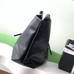 Replica Chanel Maxi Shopping Tote Bag AS5463 Black
