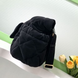 Replica Chanel Maxi Bowling Bag AS5055 Black