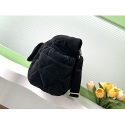 Replica Chanel Maxi Bowling Bag AS5055 Black