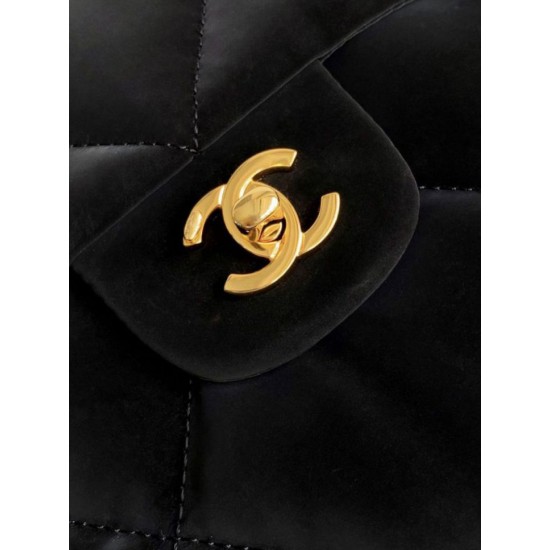 Replica Chanel Maxi Bowling Bag AS5055 Black