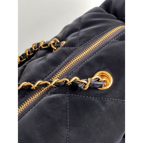 Replica Chanel Maxi Bowling Bag AS5055 Black