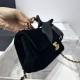 Replica Chanel Mini Flap Bag With Handle AS5875 Black