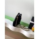 Replica Chanel Mini Bow Bag Velvet-Effect Nylon AS5849 Black