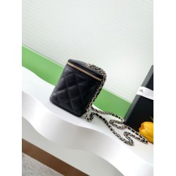 Replica Chanel Vanity Bag with Chain AP4530 Black