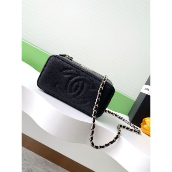 Replica Chanel Vanity Bag with Chain AP4530 Black