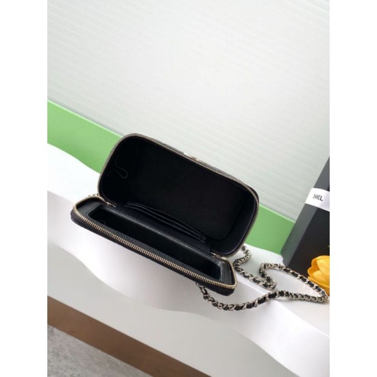 Replica Chanel Vanity Bag with Chain AP4530 Black