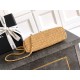 Replica Chanel Kelly Tote Handbag Raffia Apricot AS4416