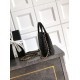 Replica Chanel Kelly Tote Handbag Raffia Black AS4416
