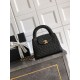Replica Chanel Kelly Tote Handbag Raffia Black AS4416