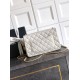 Replica Chanel Small Classic Flap CF Bag Shiny lambskin White